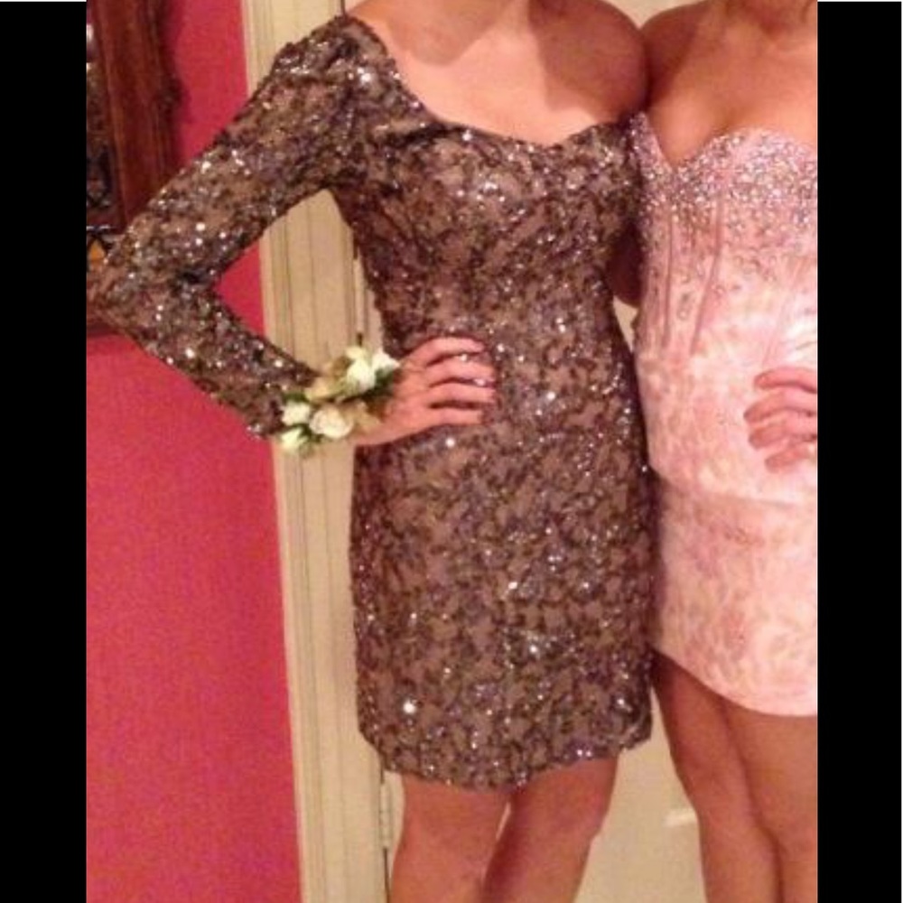 Beaded prom/homecoming dress!
